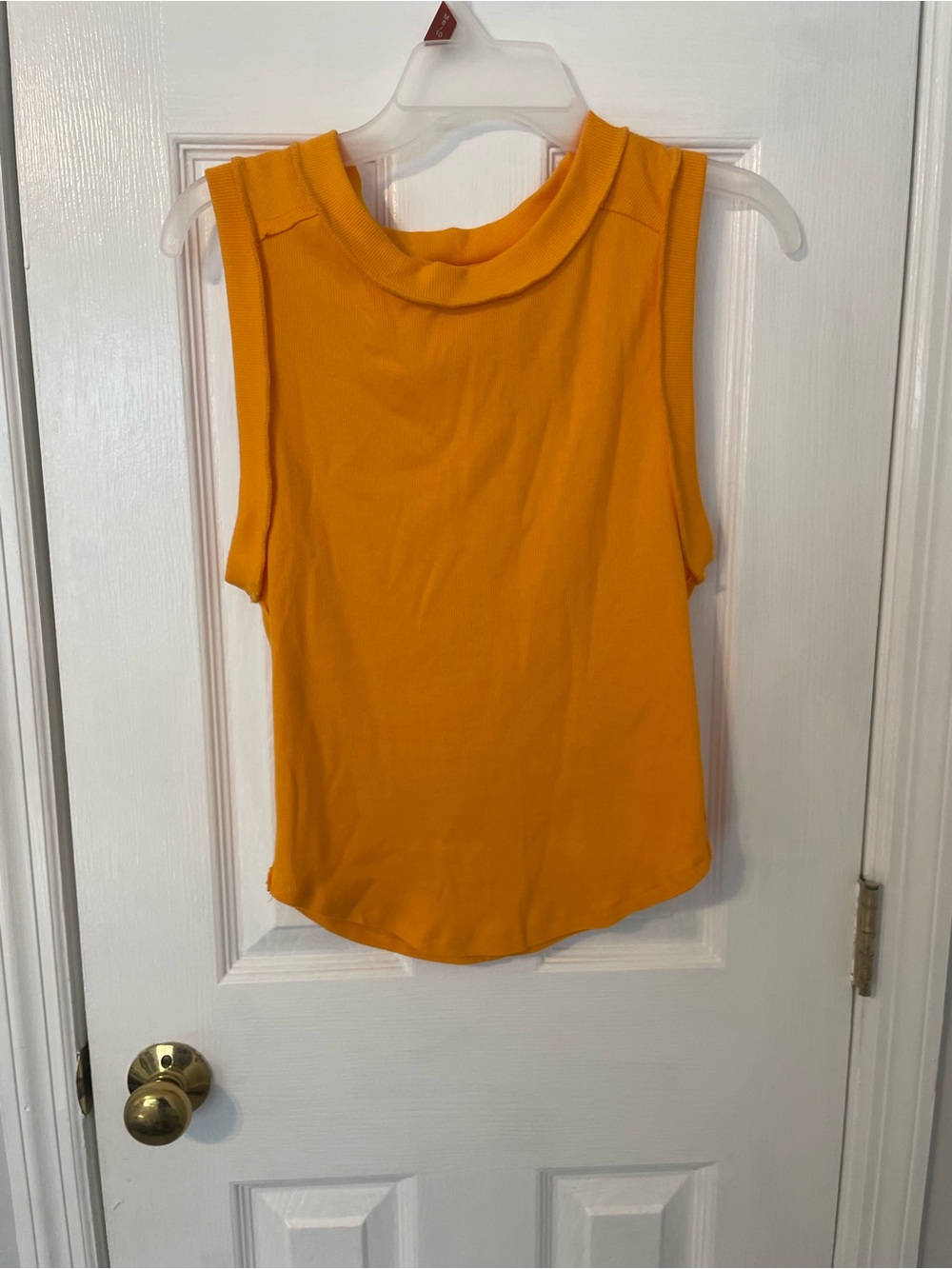 We The Free Sleeveless Tank Top in Bright Mustard
